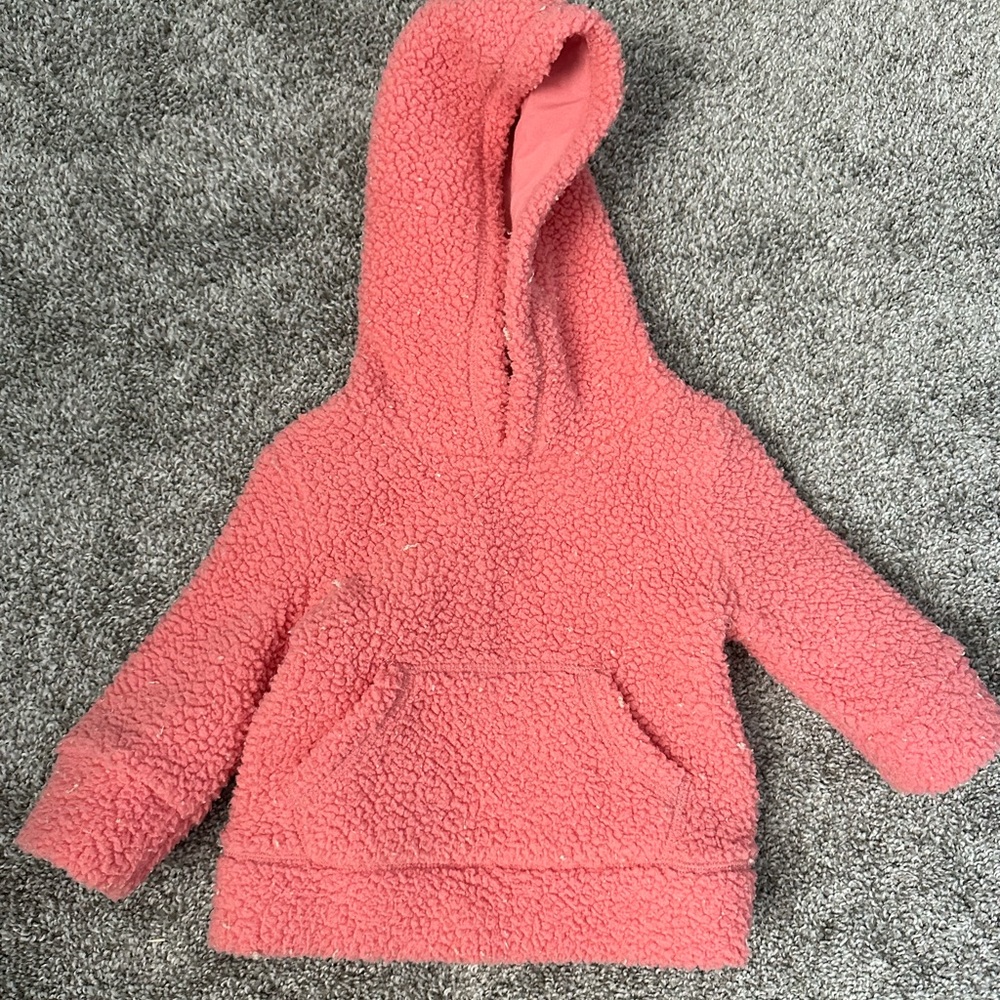 Pink Fleece Sweater